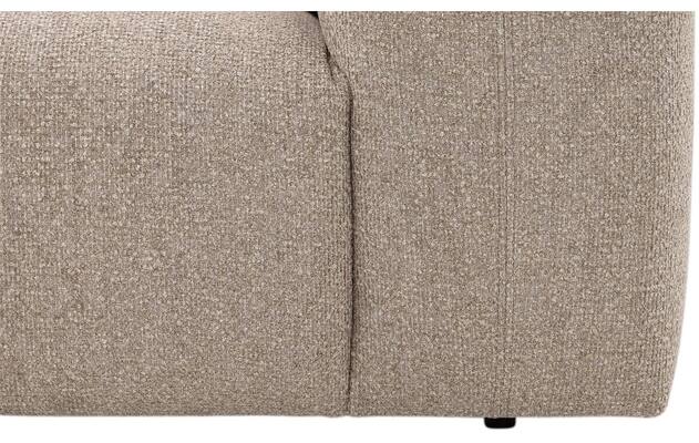 Goossens loungebank lago bruin stof - 8252191-{merk}-lago-bank-stof-bruin-10